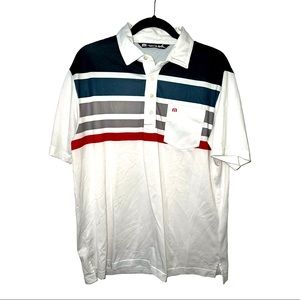 Travis Mathew Golf Polo Shirt Size Medium